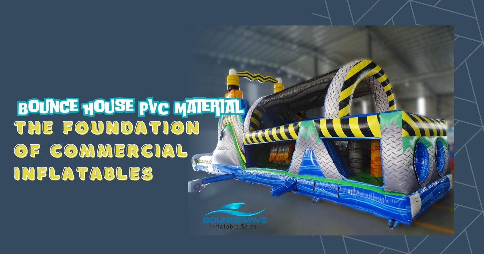 Bounce House PVC Material – The Foundation of Commercial Inflatables - BounceWave Inflatable Sales