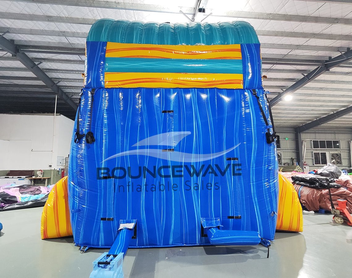 18ft Bimini Wave Dual Lane Hybrid Water Slide - BounceWave Inflatable Sales