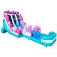 18ft Sapphire Summit Dual Lane Hybrid Inflatable Water Slide - BounceWave Inflatable Sales