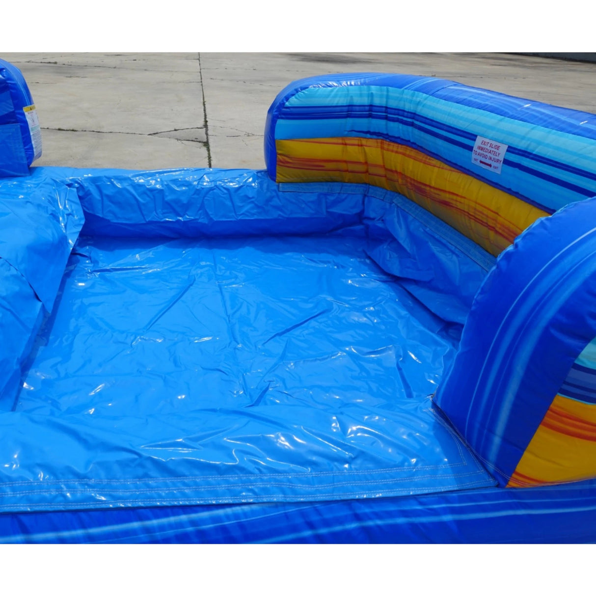 20ft Flashpoint Falls Commercial Single Lane Inflatable Water Slide - BounceWave Inflatable Sales