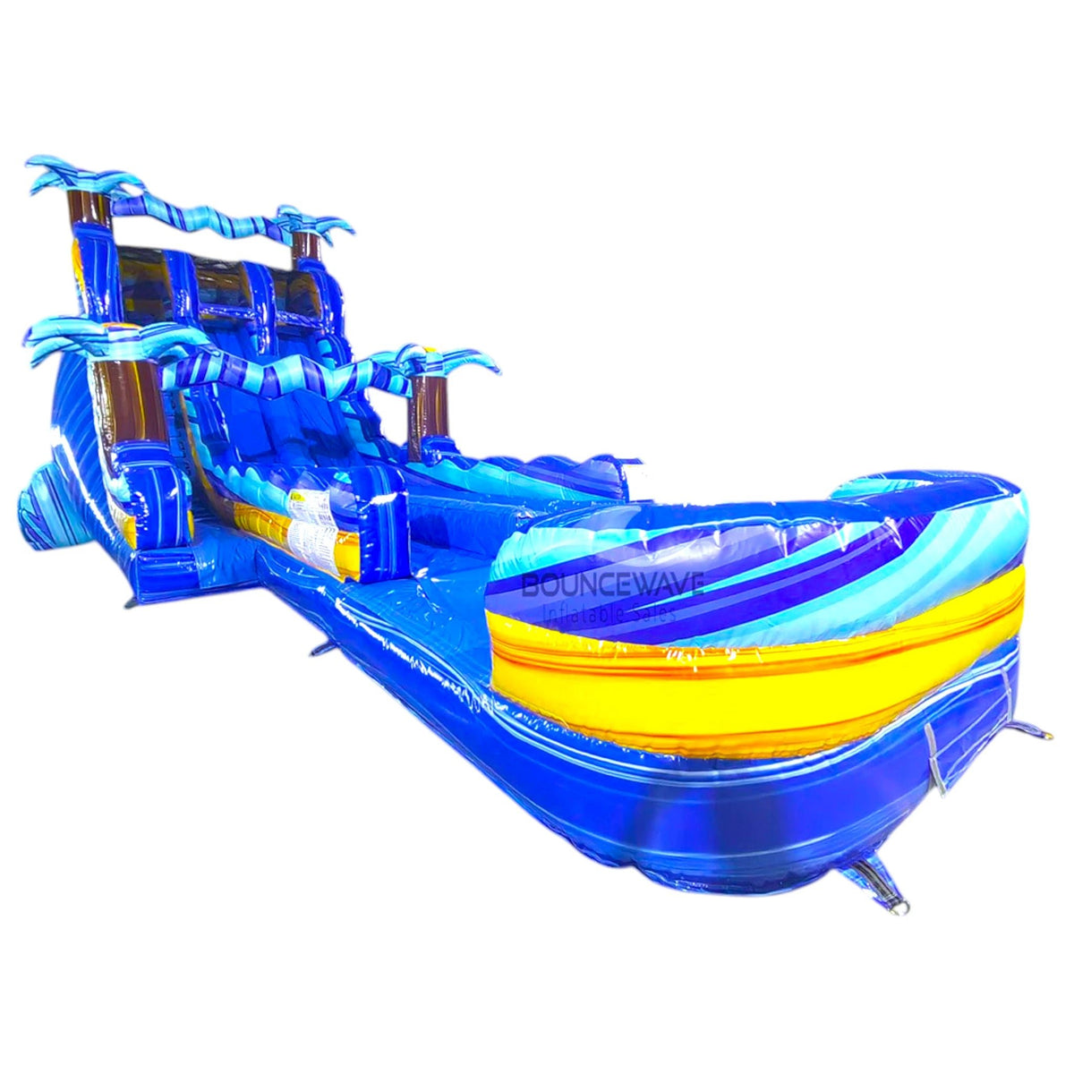 20ft Flashpoint Falls Hybrid Dual Lane Inflatable Water Slide