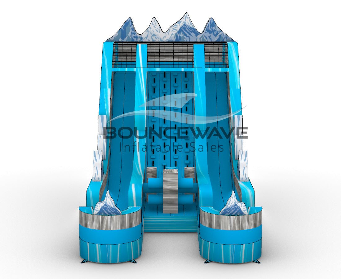 20ft Hydro Summit Challenge Rock Climb Water Slide - BounceWave Inflatable Sales