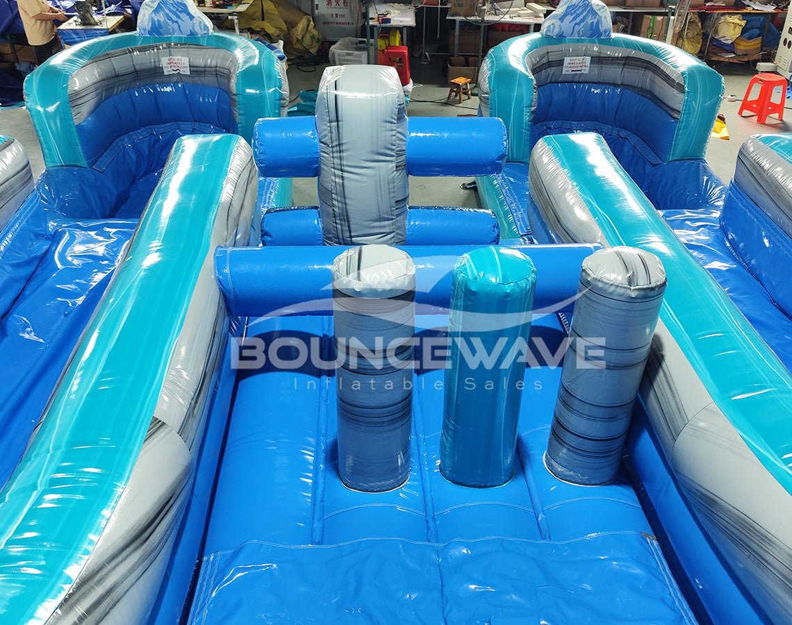 20ft Hydro Summit Challenge Rock Climb Water Slide - BounceWave Inflatable Sales