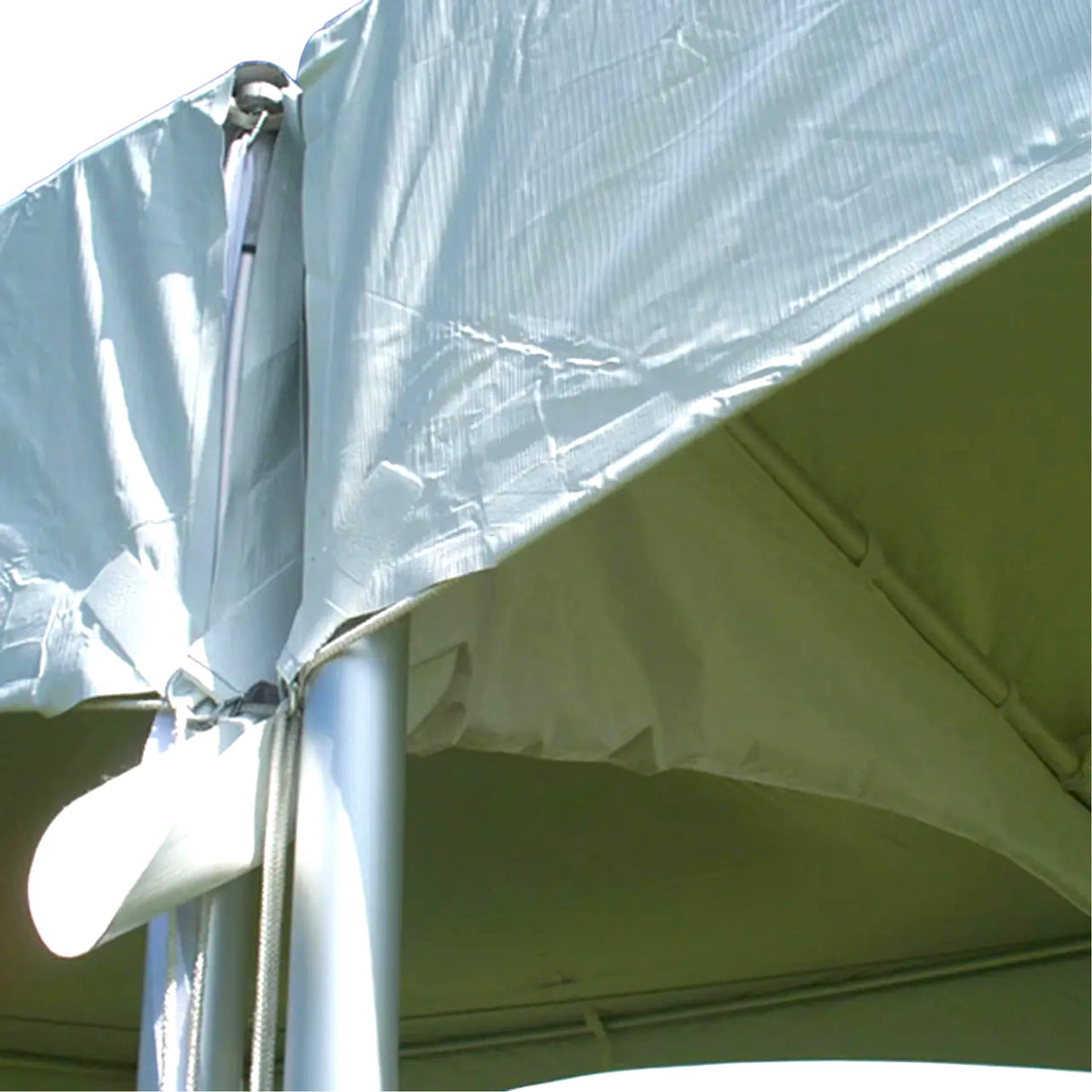 20ft Vinyl Gutter for High Peak Frame Tents - BounceWave Inflatable Sales