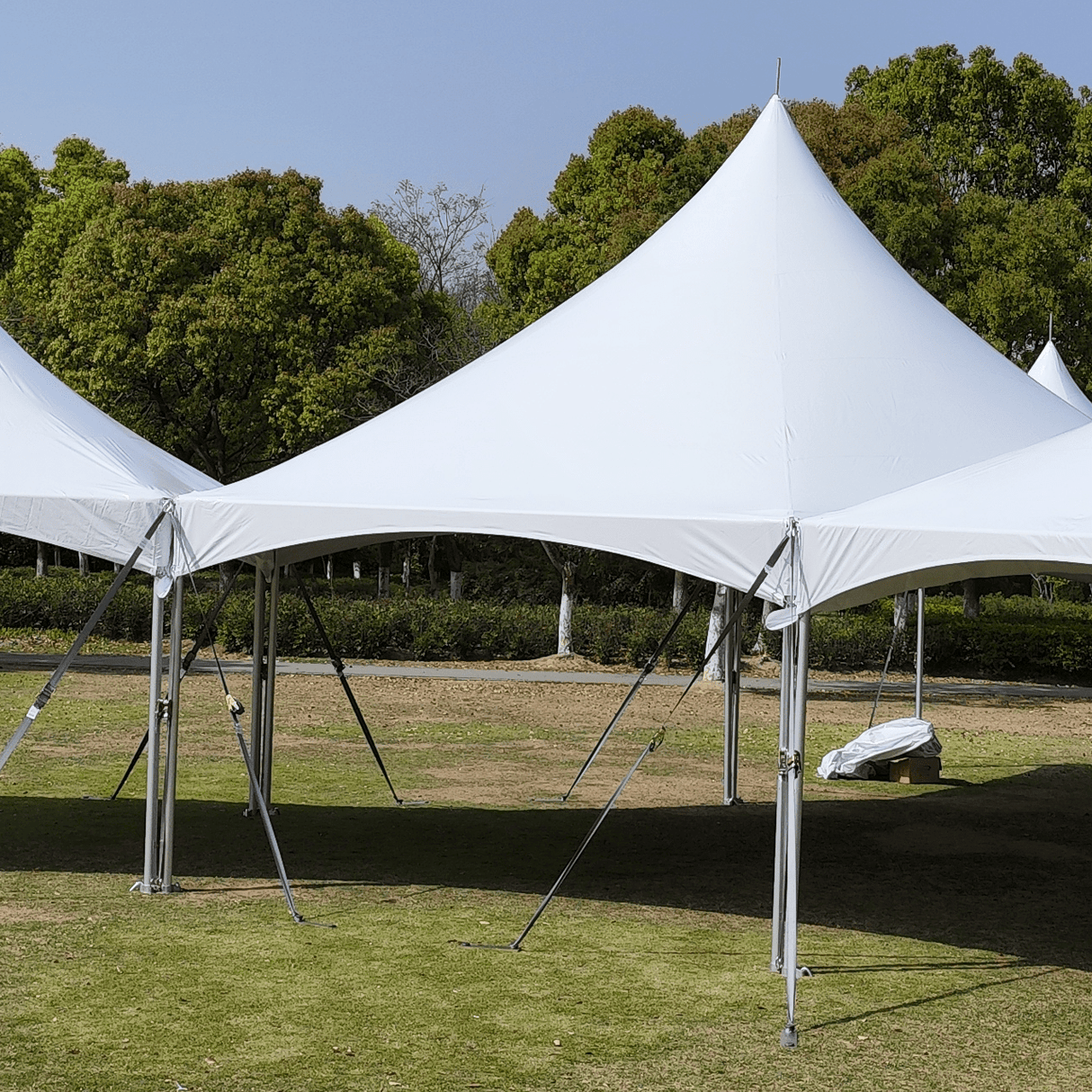 20ft Vinyl Gutter for High Peak Frame Tents - BounceWave Inflatable Sales