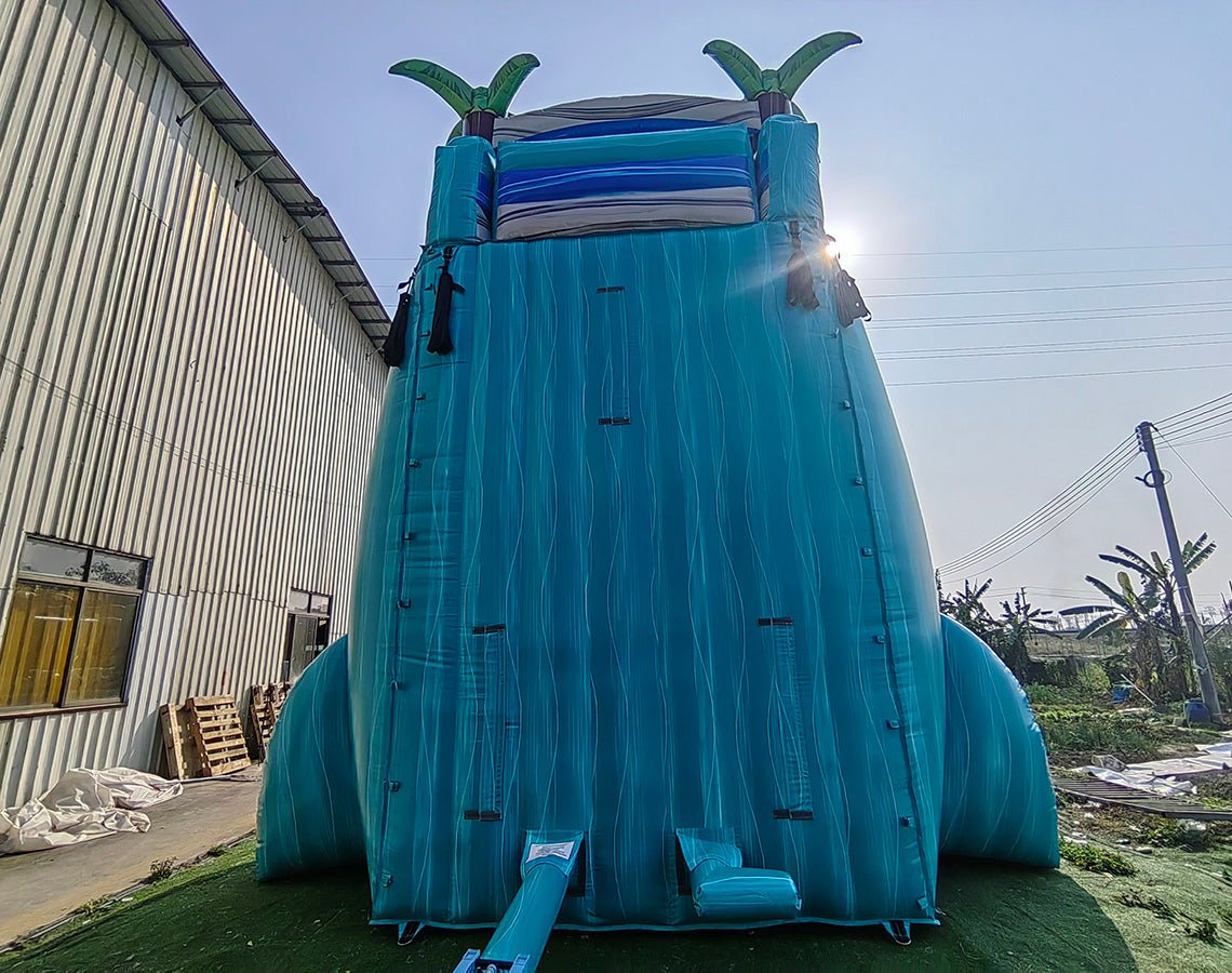 24ft Bahama Blast Single Lane Inflatable Water Slide With Slip & Slide - BounceWave Inflatable Sales