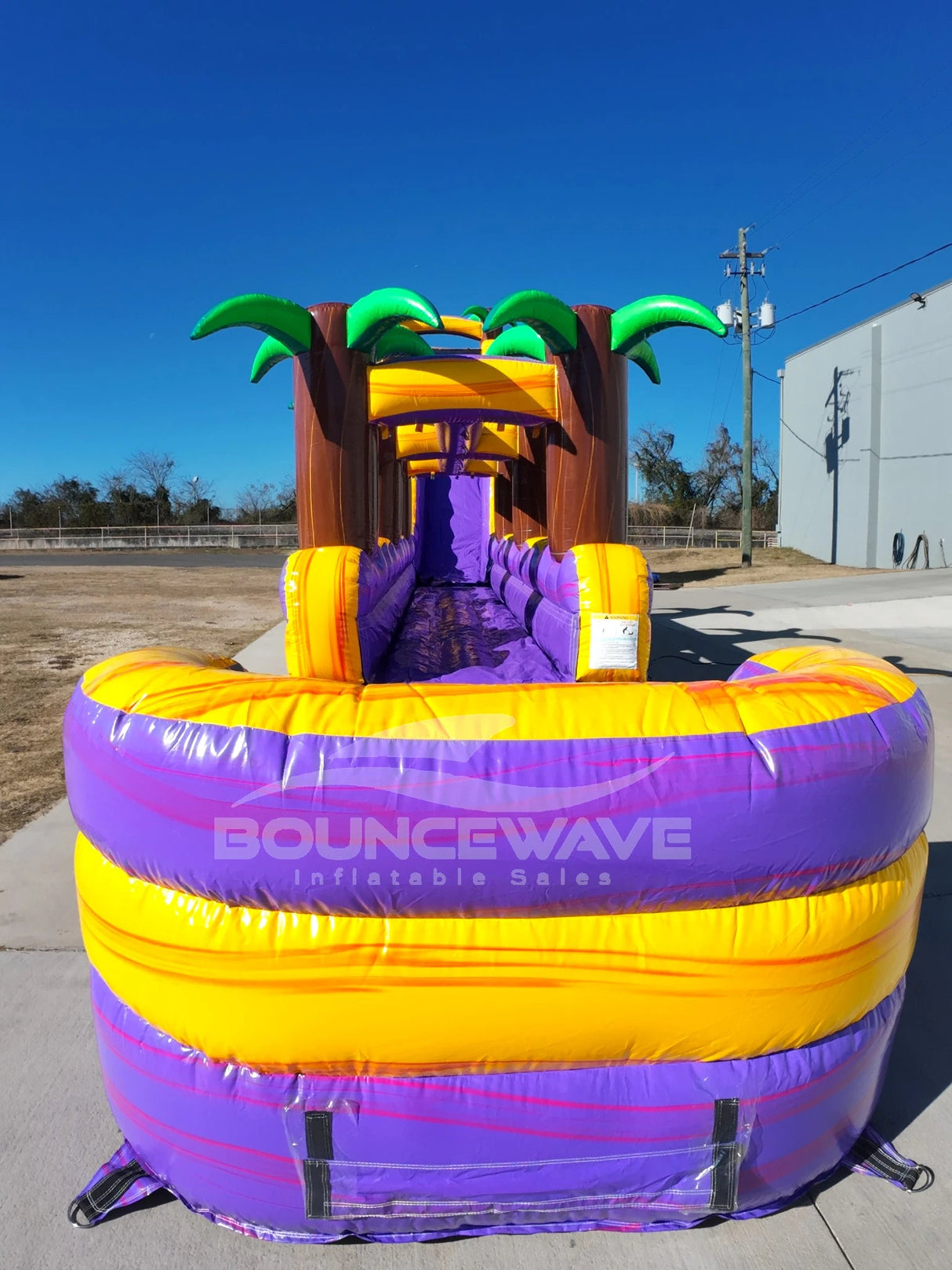 24ft Big Easy Single Lane Water Slide – Slip N Slide - BounceWave Inflatable Sales