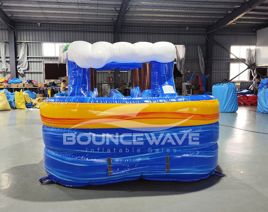 35ft Surfside Dual Lane Inflatable Slip N' Slide - BounceWave Inflatable Sales