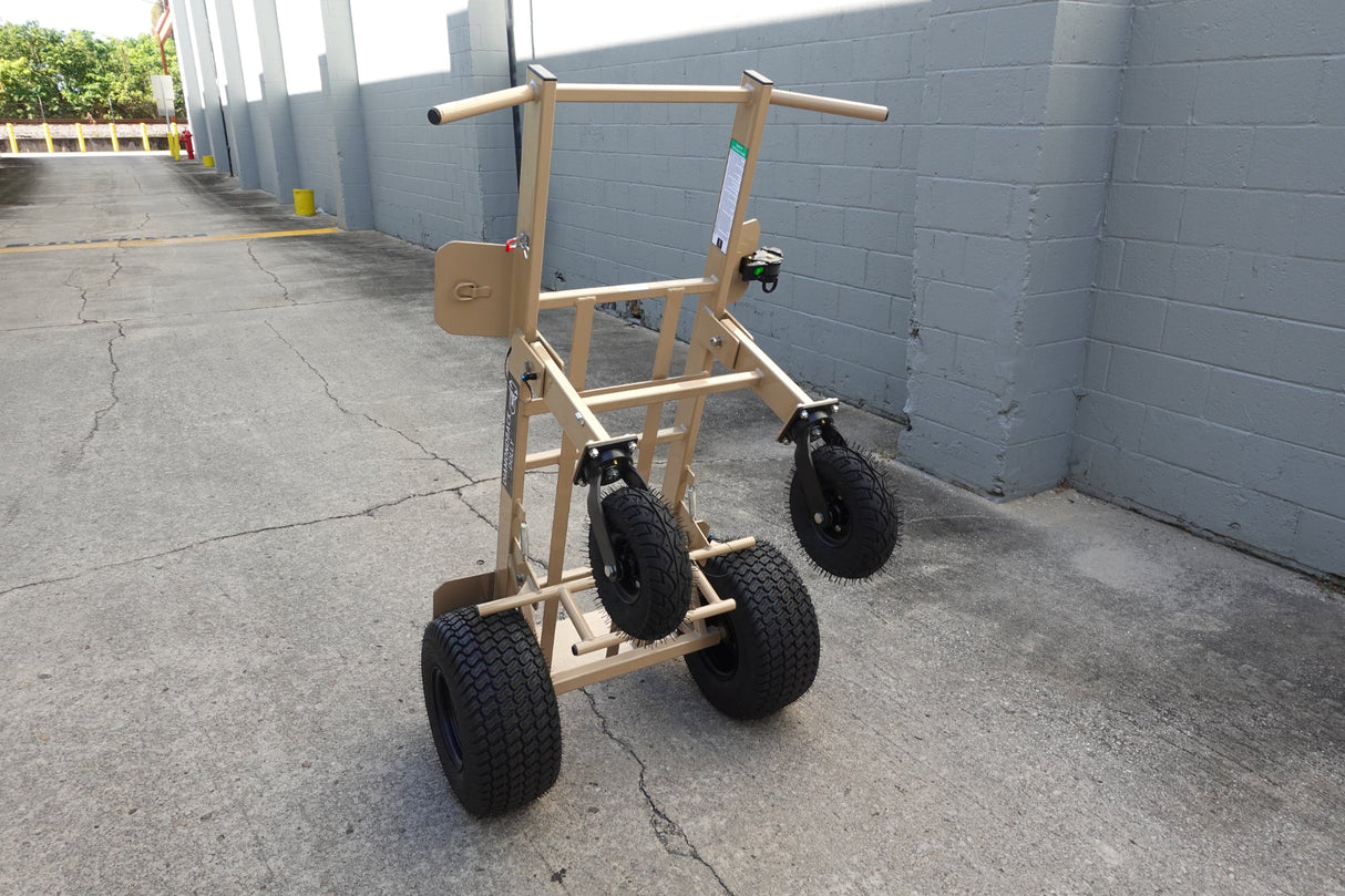 4 - Wheel Heavy Duty Hand Truck Dolly For Inflatables - BounceWave Inflatable Sales