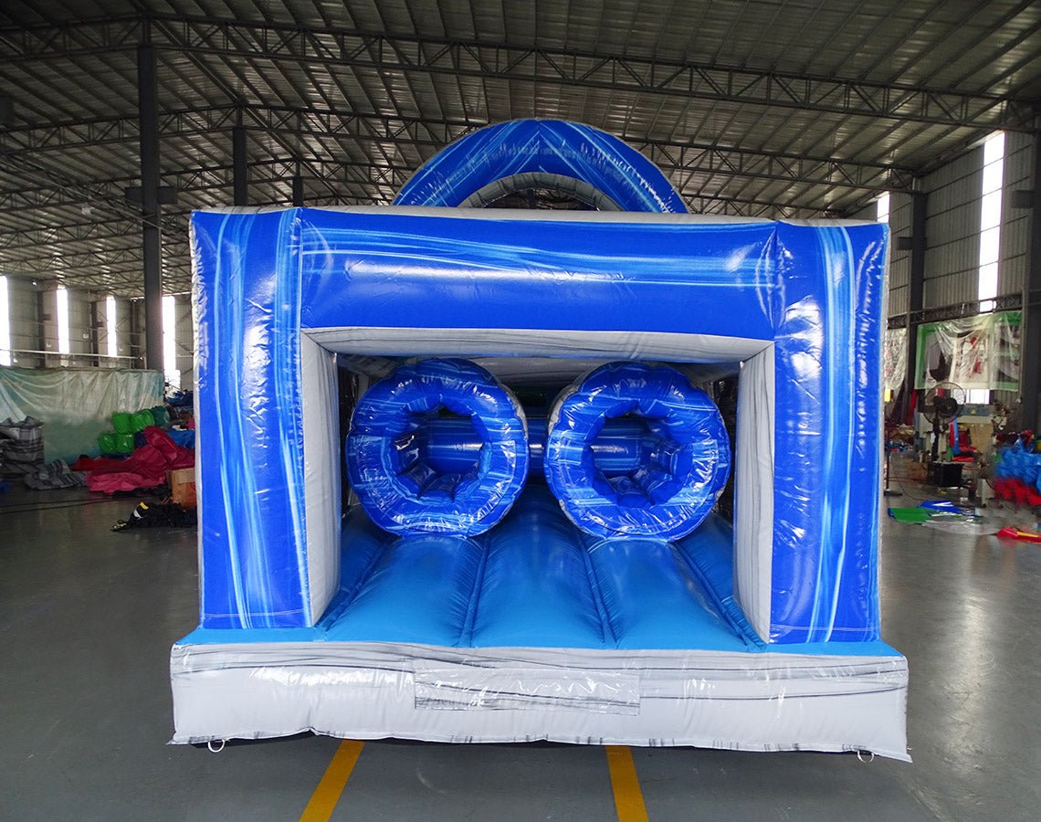 40ft Aloha Backyard Commercial Inflatable Obstacle Course - BounceWave Inflatable Sales
