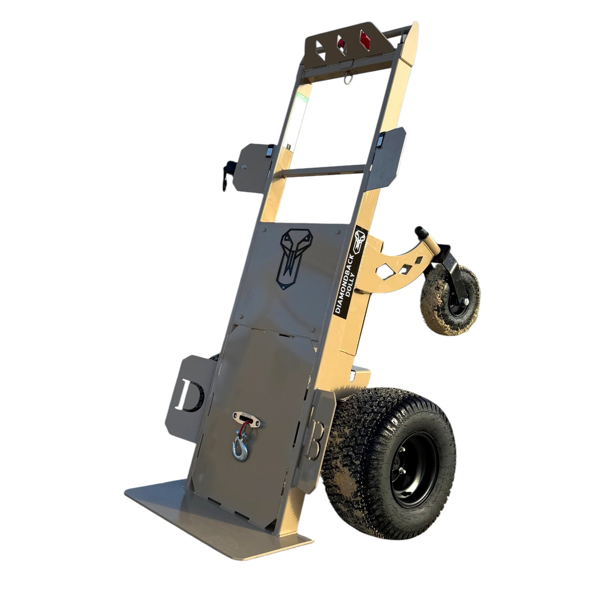 48V Diamondback Motorized Dolly with Winch for Inflatables - BounceWave Inflatable Sales