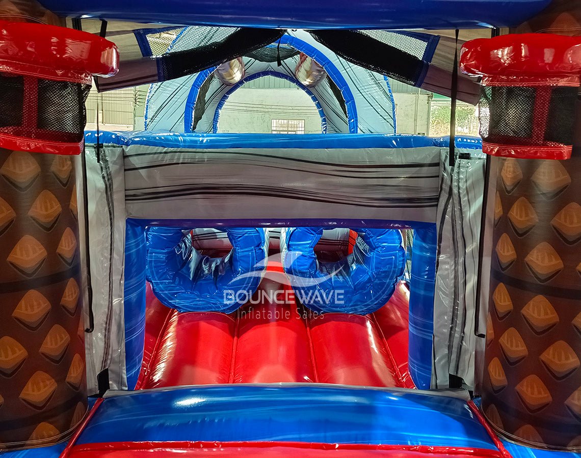 56.5ft Baja 2 - Piece Obstacle - Combo - BounceWave Inflatable Sales