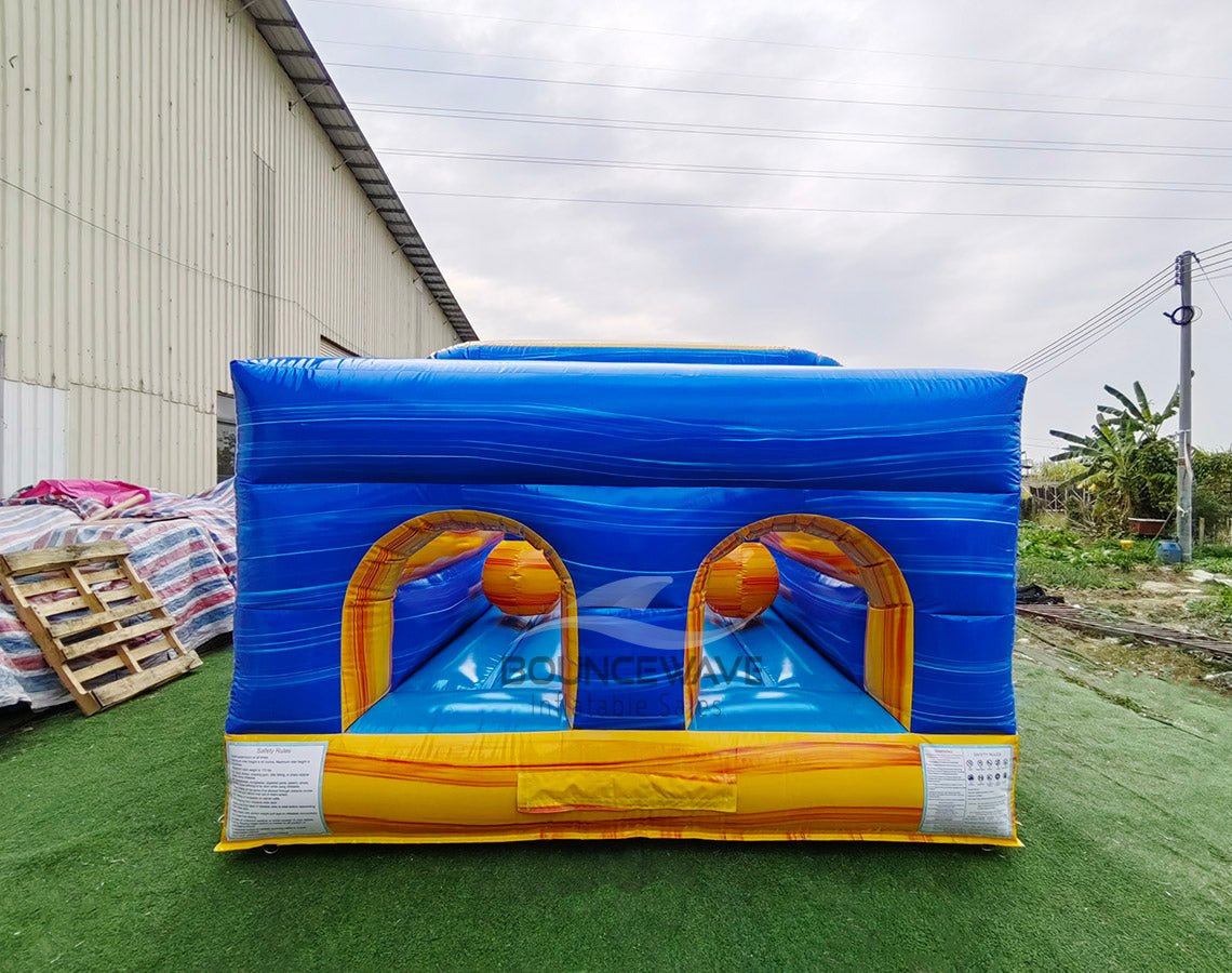 62ft Lava Falls 2 - Piece Wet/Dry Inflatable Obstacle Course - BounceWave Inflatable Sales