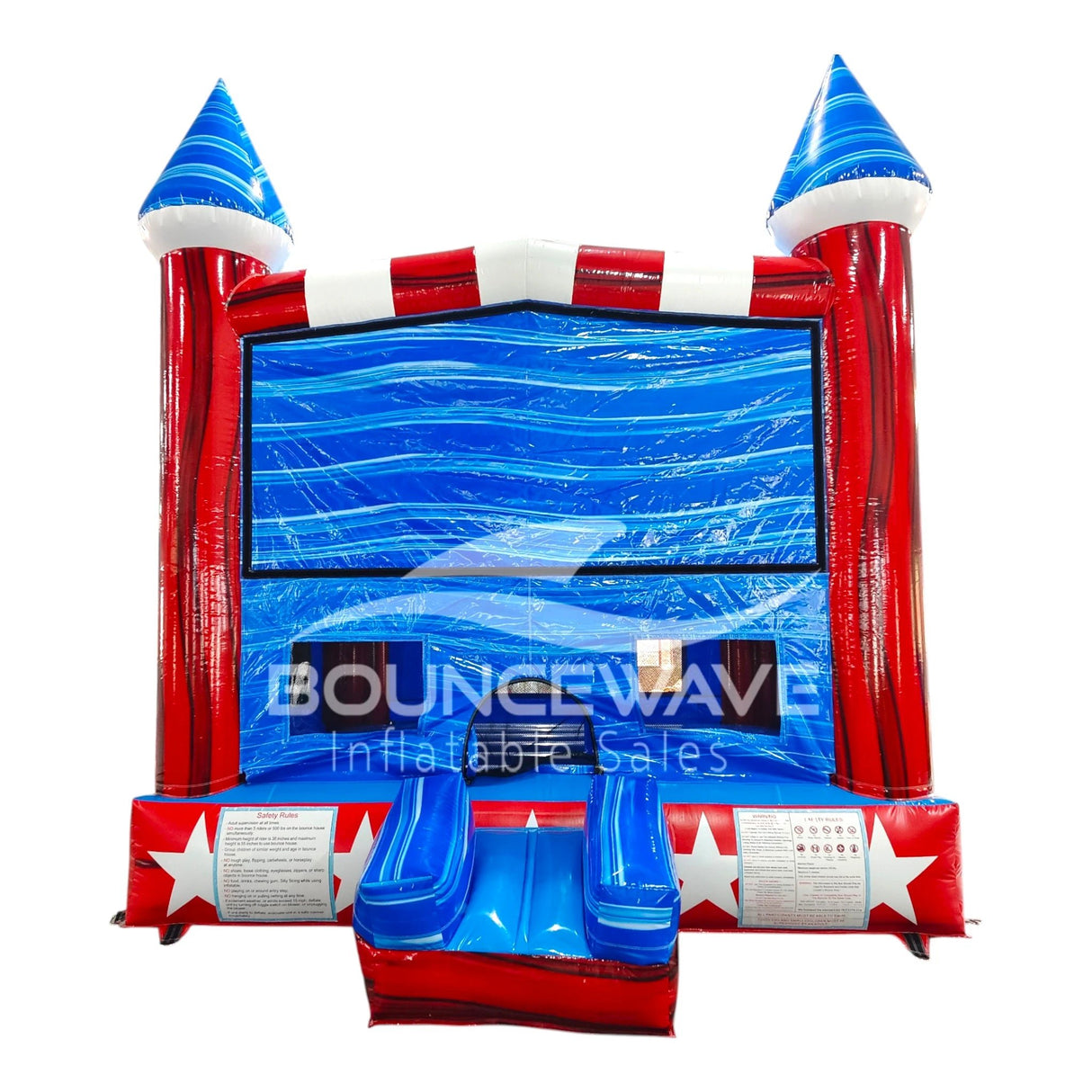 American Star Panel - Ready Commercial Grade Bounce House - BounceWave Inflatable Sales