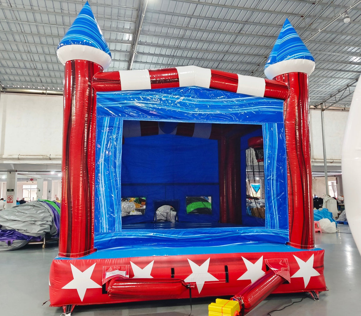 American Star Panel - Ready Commercial Grade Bounce House - BounceWave Inflatable Sales