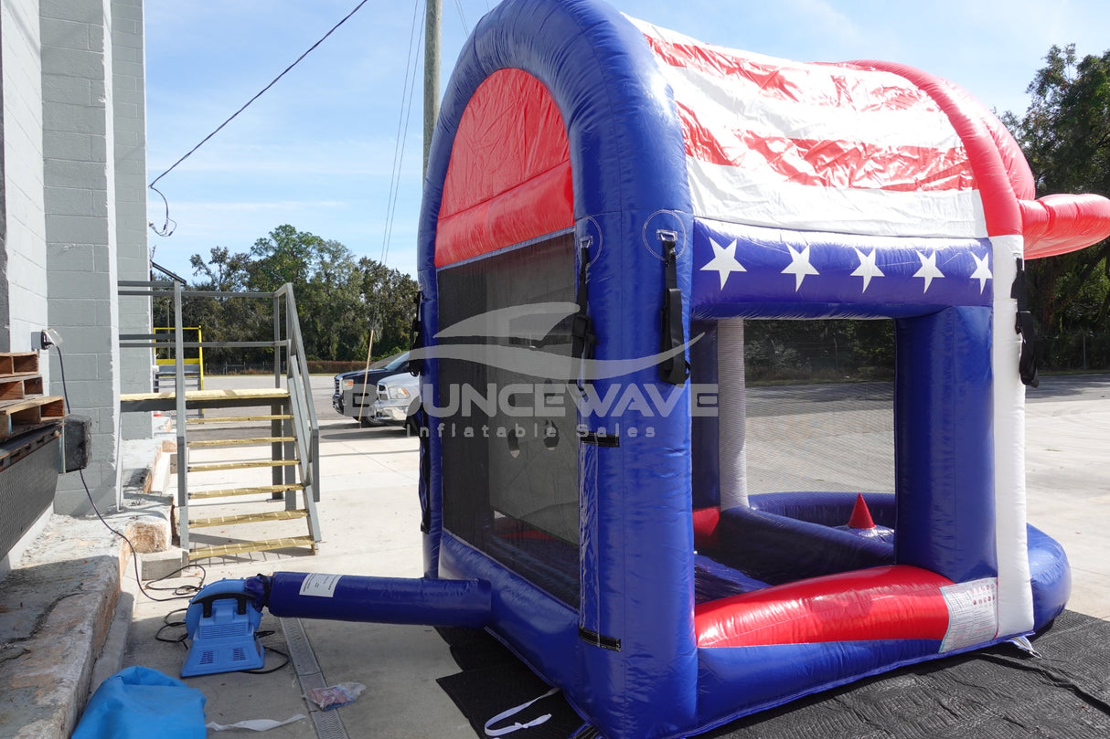 Bat Blast Commercial Interactive Inflatable Baseball Game - BounceWave Inflatable Sales