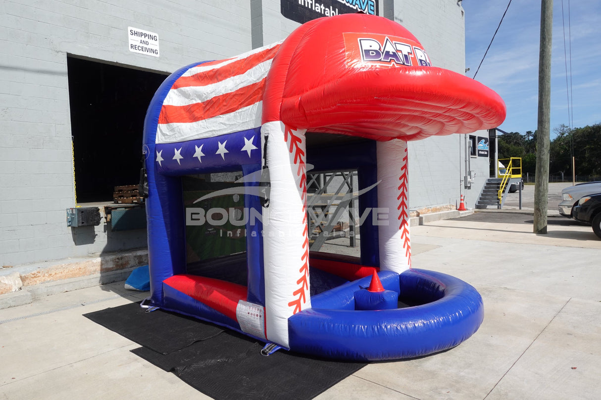 Bat Blast Commercial Interactive Inflatable Baseball Game - BounceWave Inflatable Sales