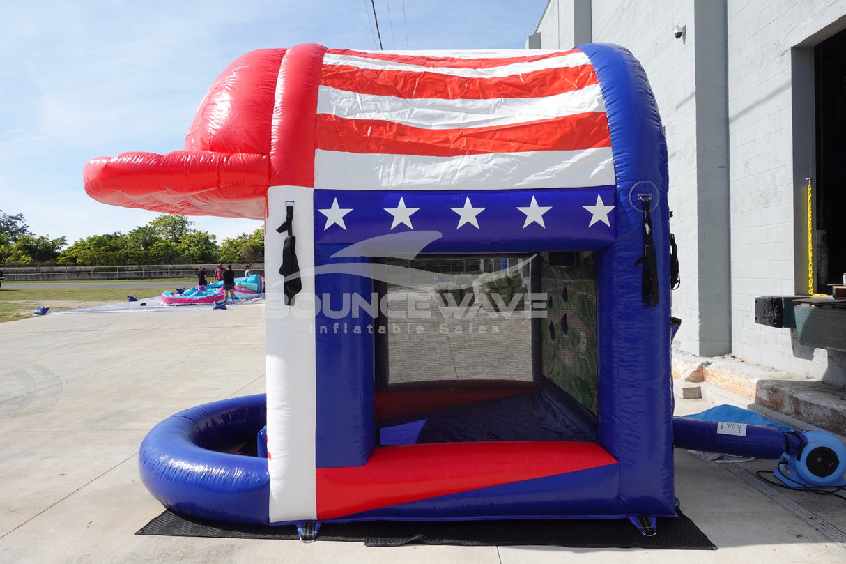 Bat Blast Commercial Interactive Inflatable Baseball Game - BounceWave Inflatable Sales