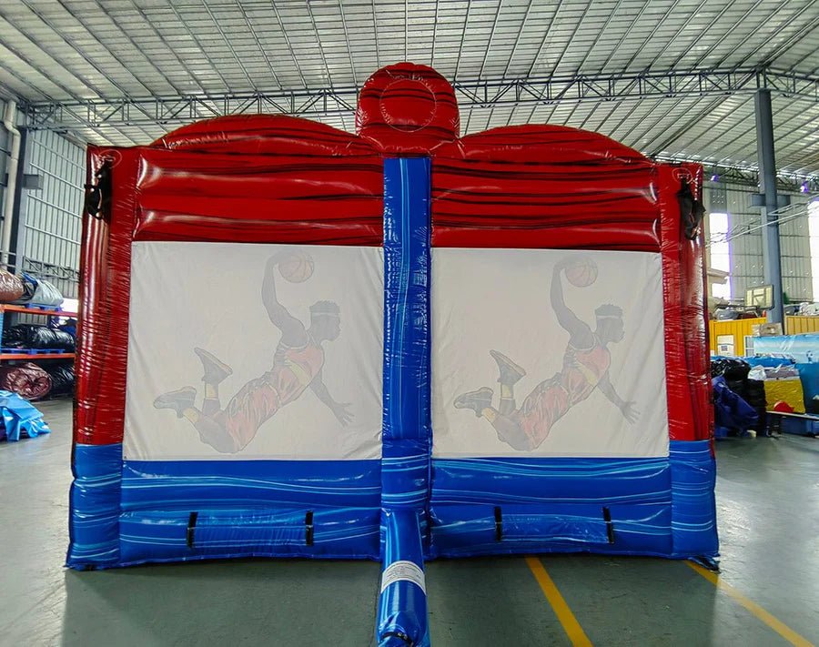 Buzzer Beater Basketball Commercial Interactive Inflatable Game - BounceWave Inflatable Sales