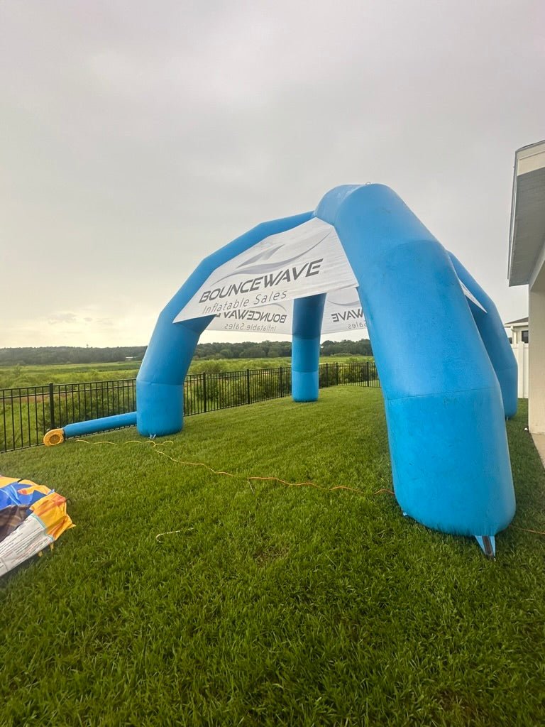 Commercial Grade Inflatable Spider Tent - BounceWave Inflatable Sales