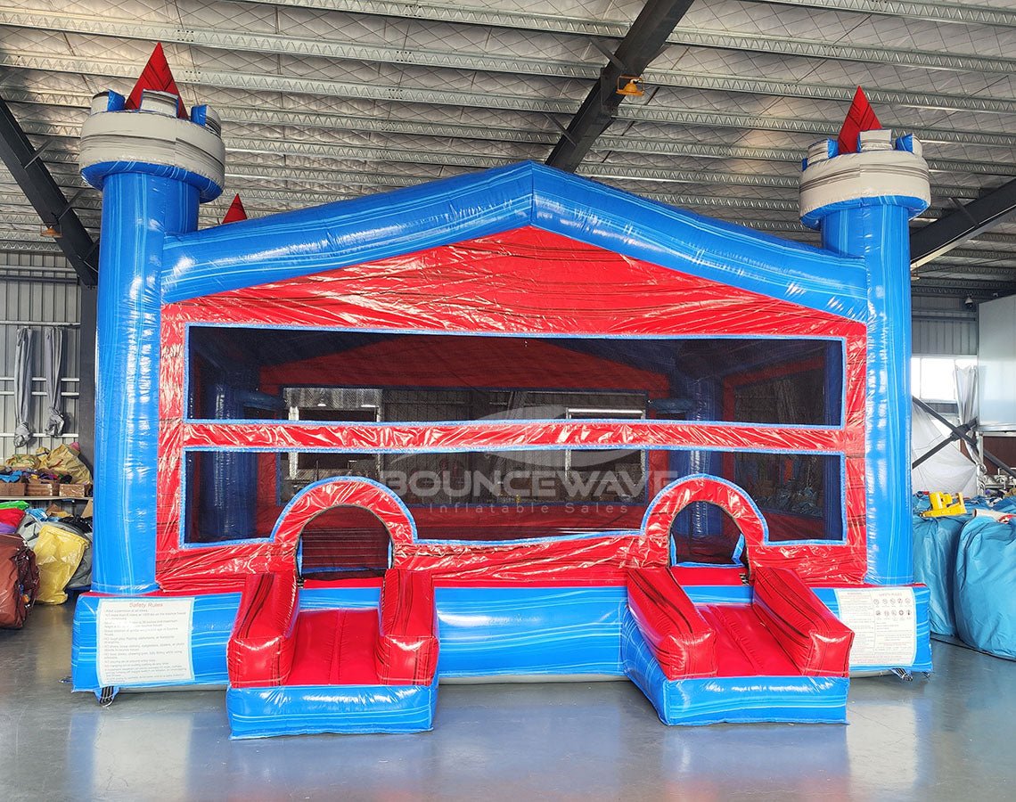 Euro Baja Castle XL Commercial Grade Bounce House - BounceWave Inflatable Sales
