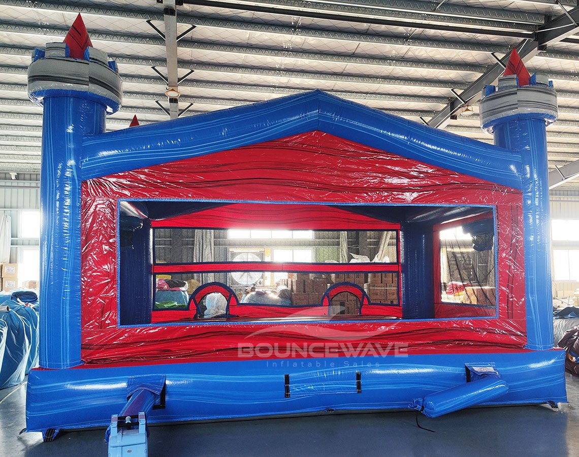 Euro Baja Castle XL Commercial Grade Bounce House - BounceWave Inflatable Sales