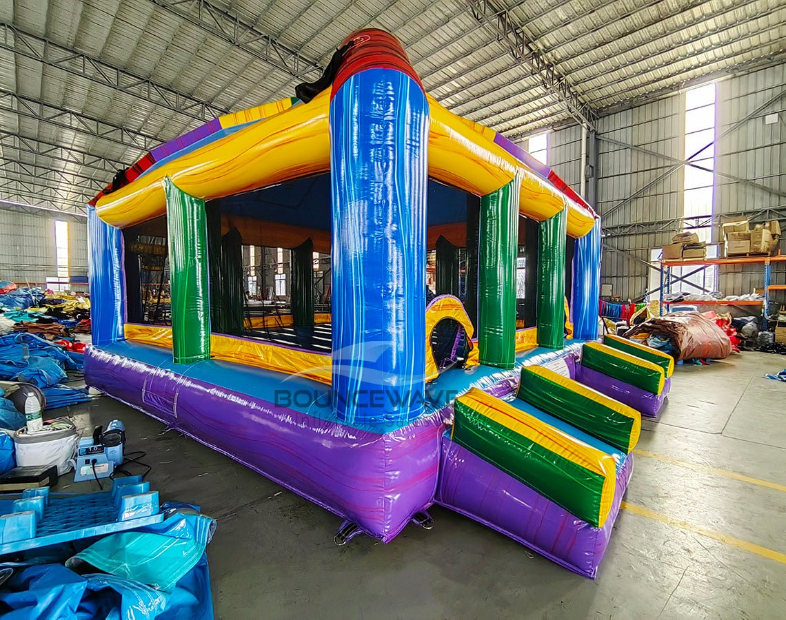 Euro Marble Mega Dome Bounce House - BounceWave Inflatable Sales