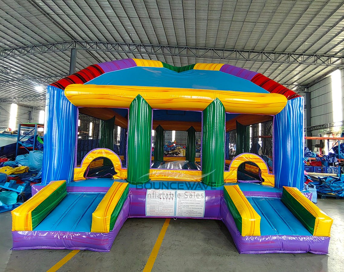 Euro Marble Mega Dome Bounce House - BounceWave Inflatable Sales