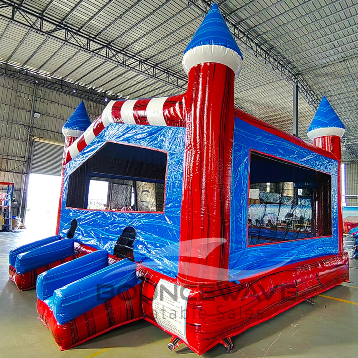 Freedom Fury XL Commercial Grade Bounce House - BounceWave Inflatable Sales