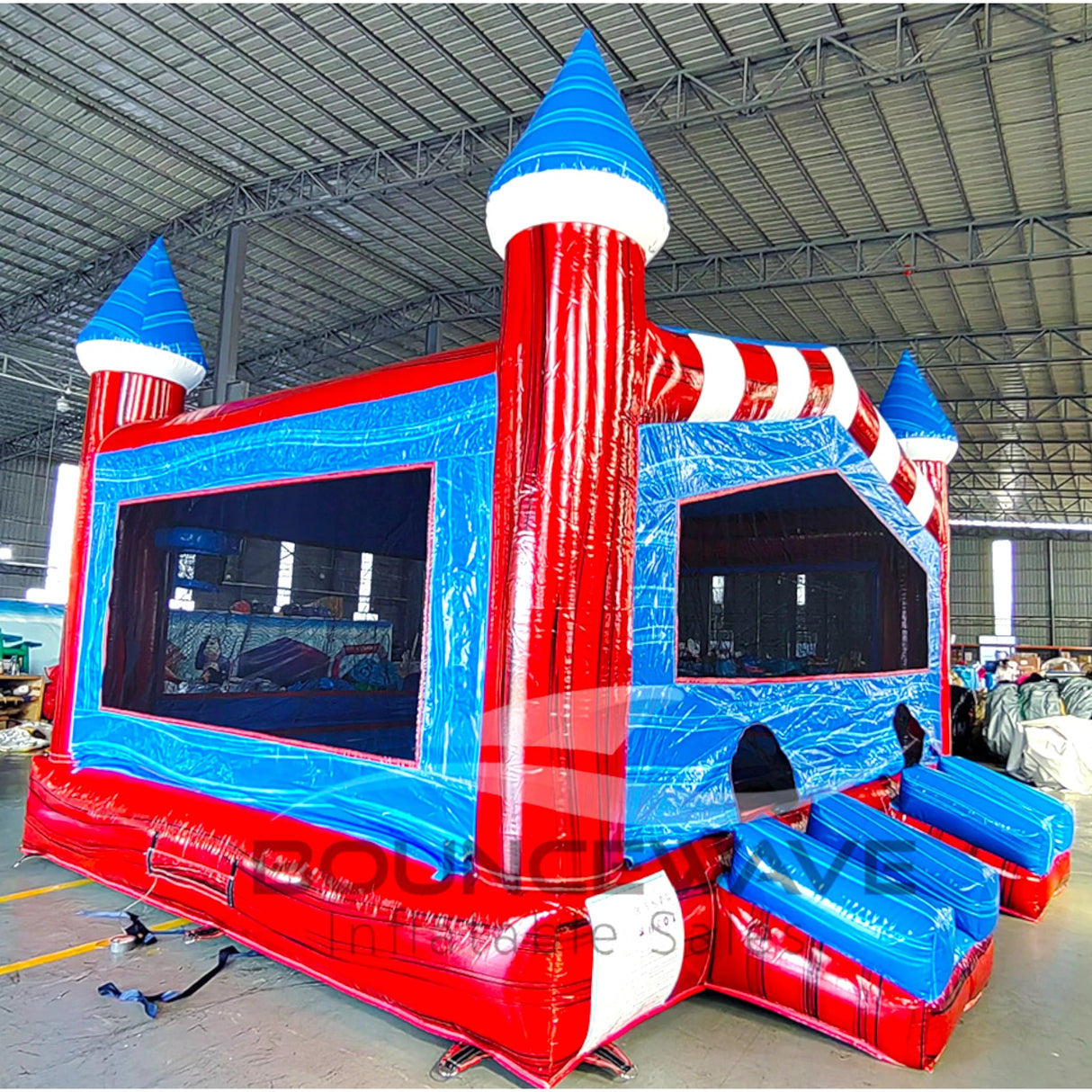 Freedom Fury XL Commercial Grade Bounce House - BounceWave Inflatable Sales