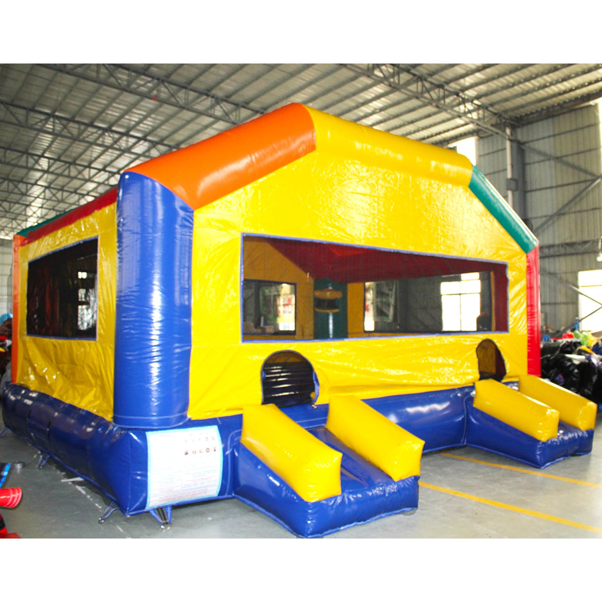 Fun House XL Commercial Grade Bounce House - BounceWave Inflatable Sales