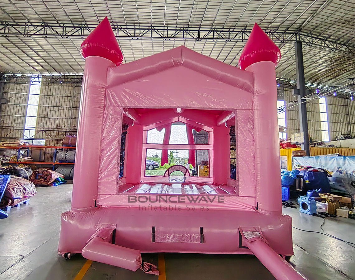 Glitter & Bows Commercial Bounce House - BounceWave Inflatable Sales