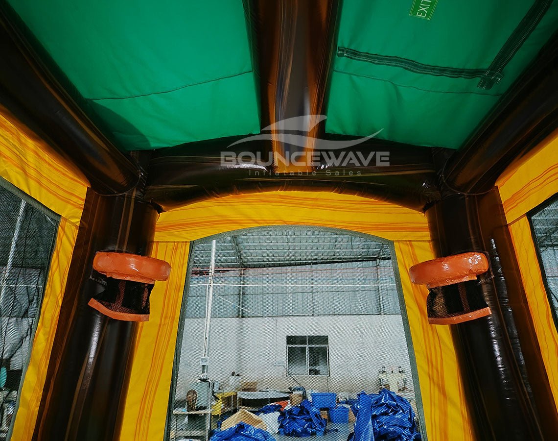 Lava Raptor Commercial Grade Bounce House - BounceWave Inflatable Sales