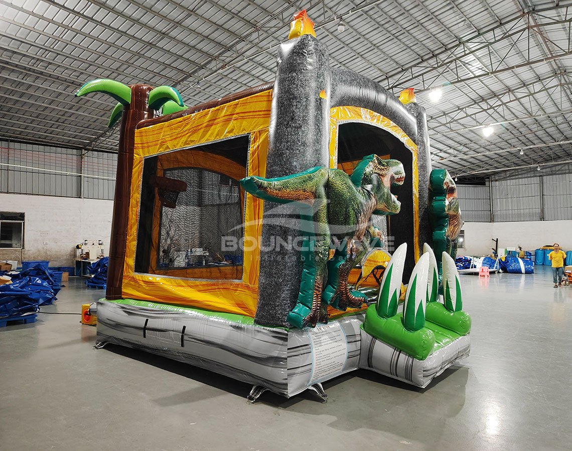 Lava Raptor Commercial Grade Bounce House - BounceWave Inflatable Sales