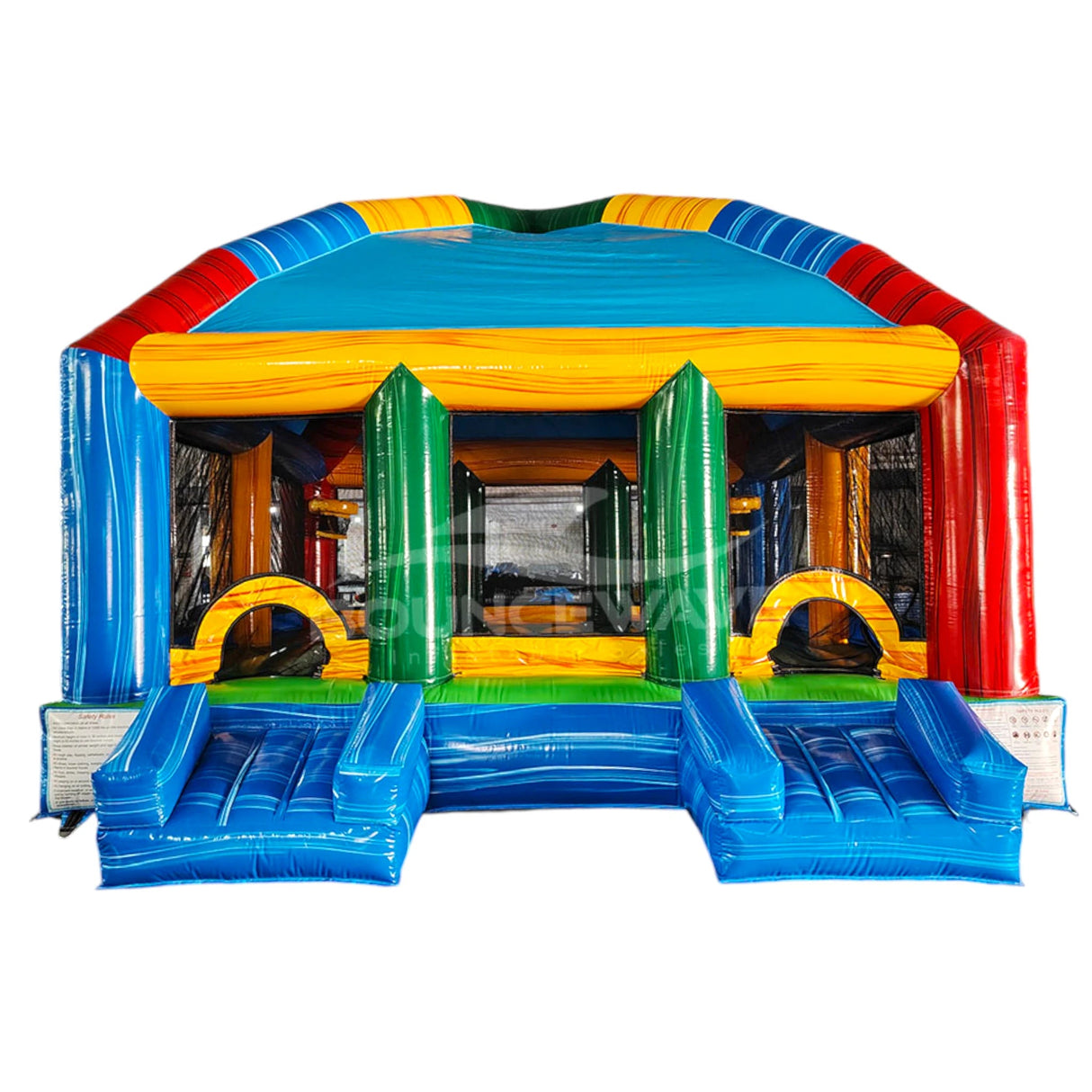 Marble Mega Dome Commercial Grade Bounce House - BounceWave Inflatable Sales