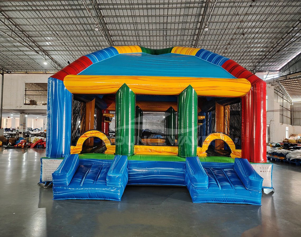 Marble Mega Dome Commercial Grade Bounce House - BounceWave Inflatable Sales