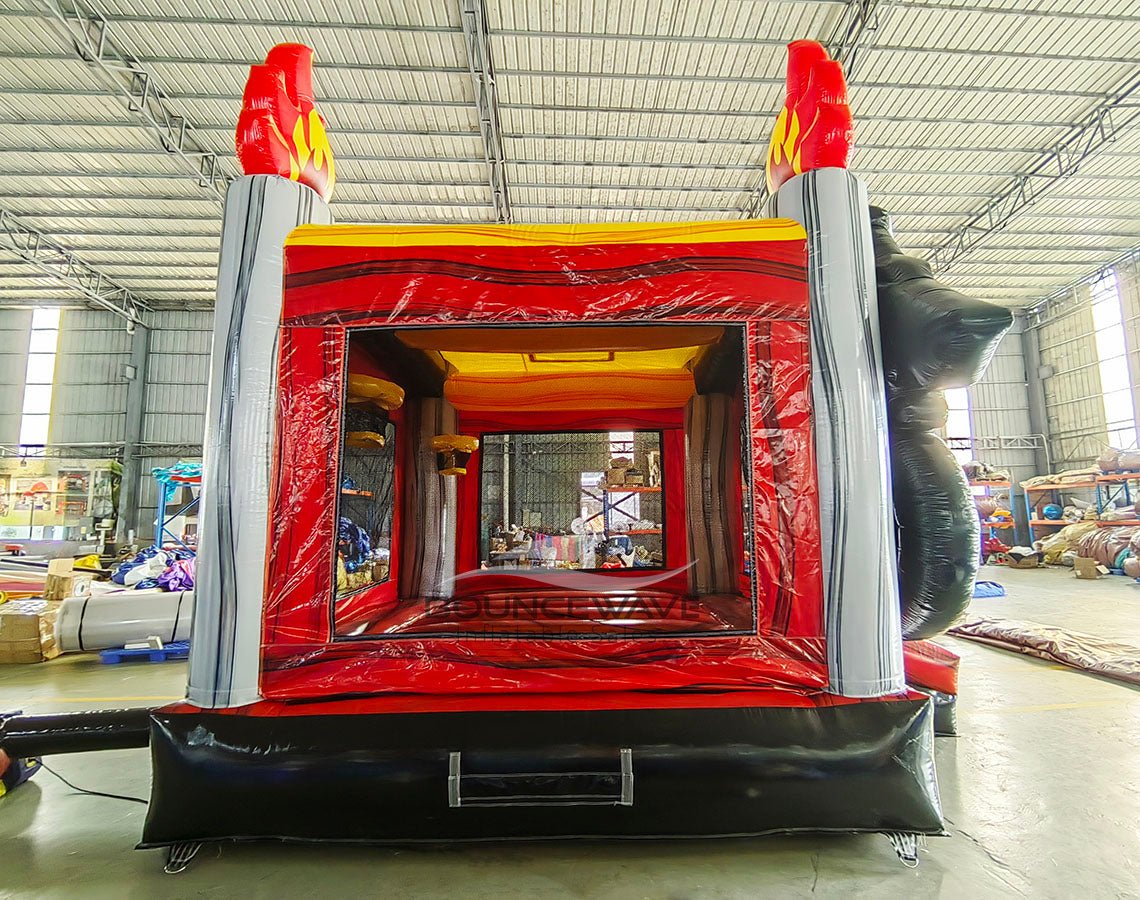 Monster Truck Commercial Grade Bounce House - BounceWave Inflatable Sales