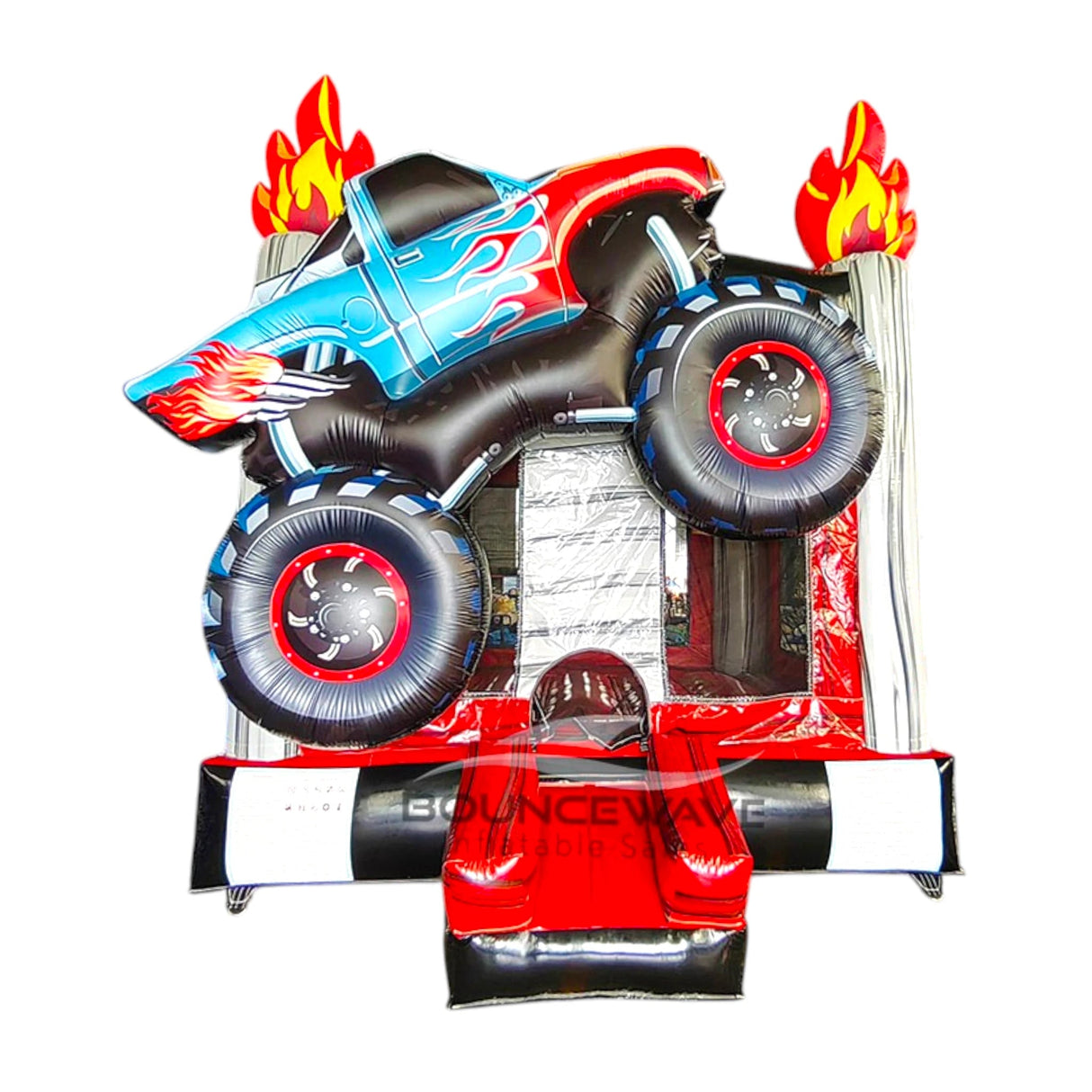 Monster Truck Commercial Grade Bounce House - BounceWave Inflatable Sales