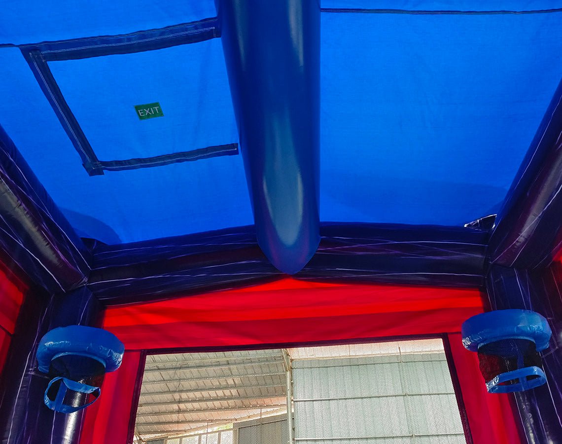 Purple Palace Panel - Ready Commercial Grade Bounce House - BounceWave Inflatable Sales