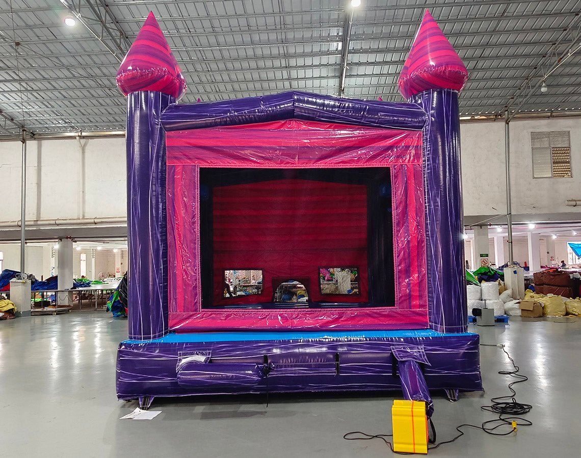 Purple Palace Panel - Ready Commercial Grade Bounce House - BounceWave Inflatable Sales