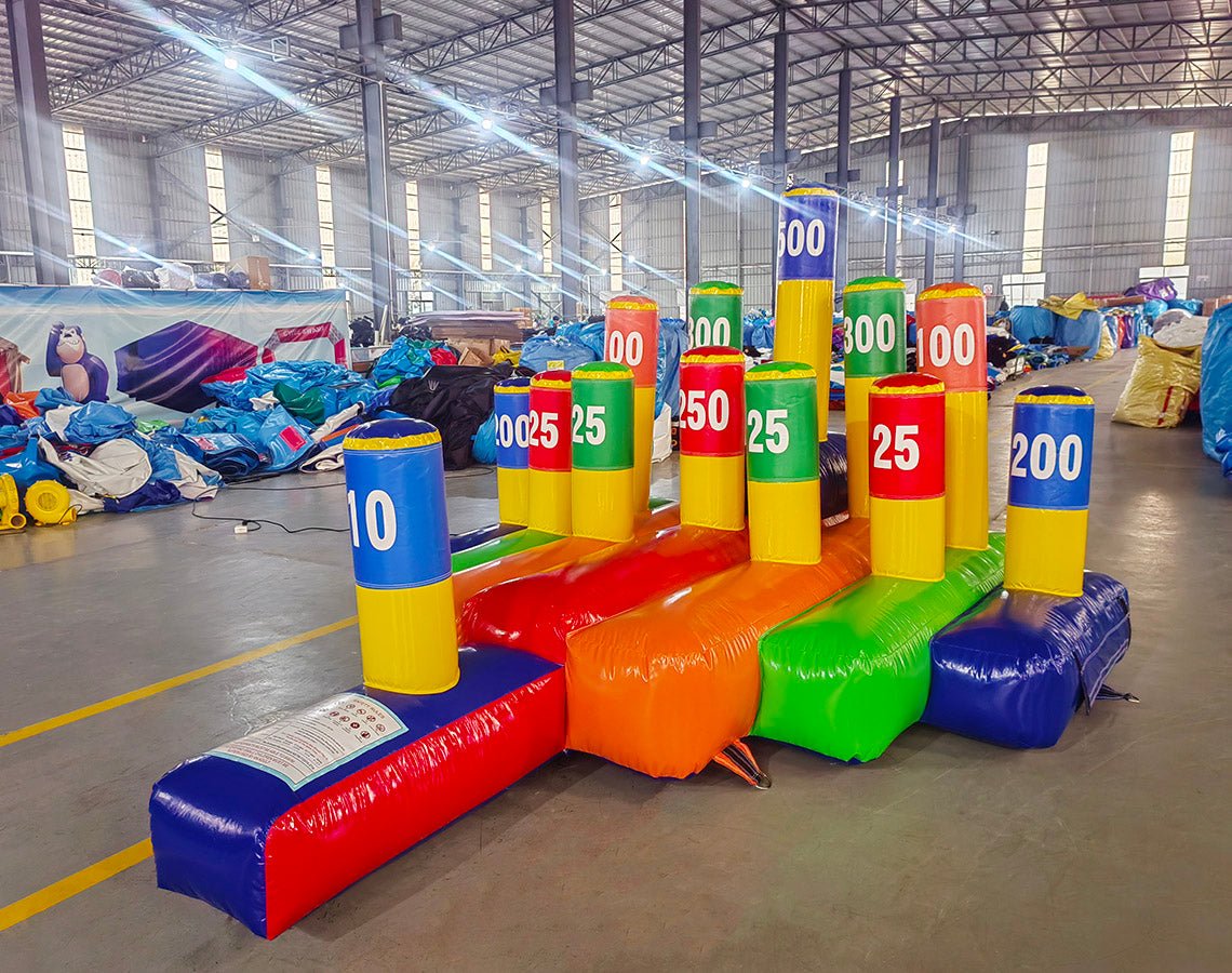Ring Toss Commercial Interactive Inflatable Game - BounceWave Inflatable Sales