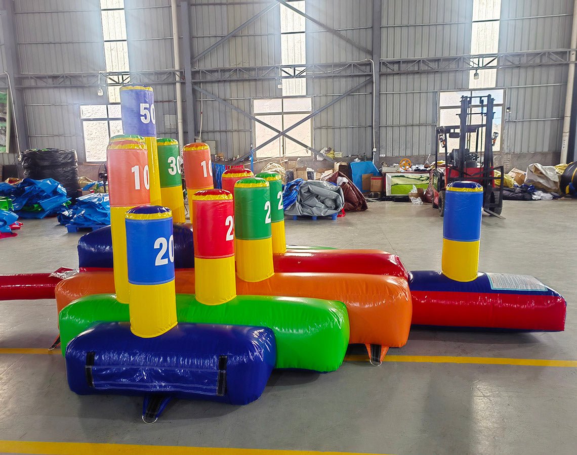 Ring Toss Commercial Interactive Inflatable Game - BounceWave Inflatable Sales