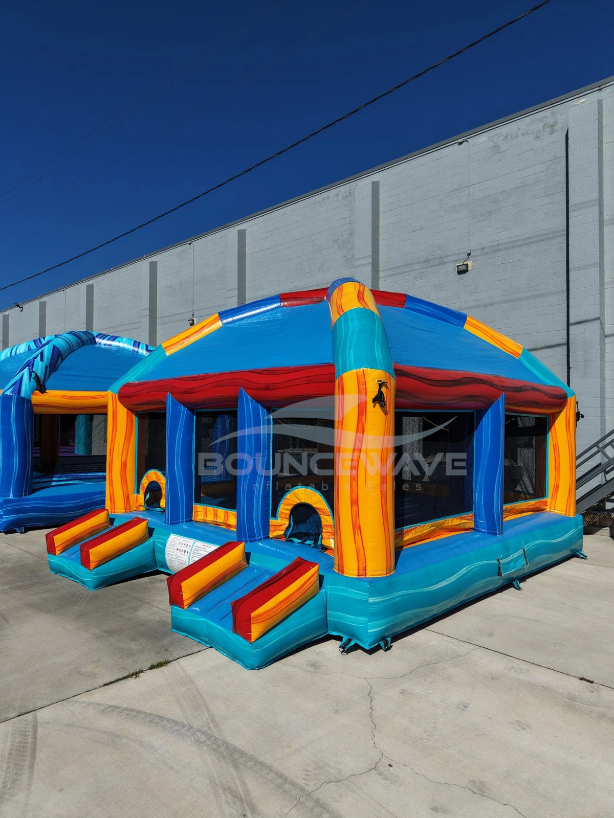 Riptide Mega Dome Bounce House - BounceWave Inflatable Sales