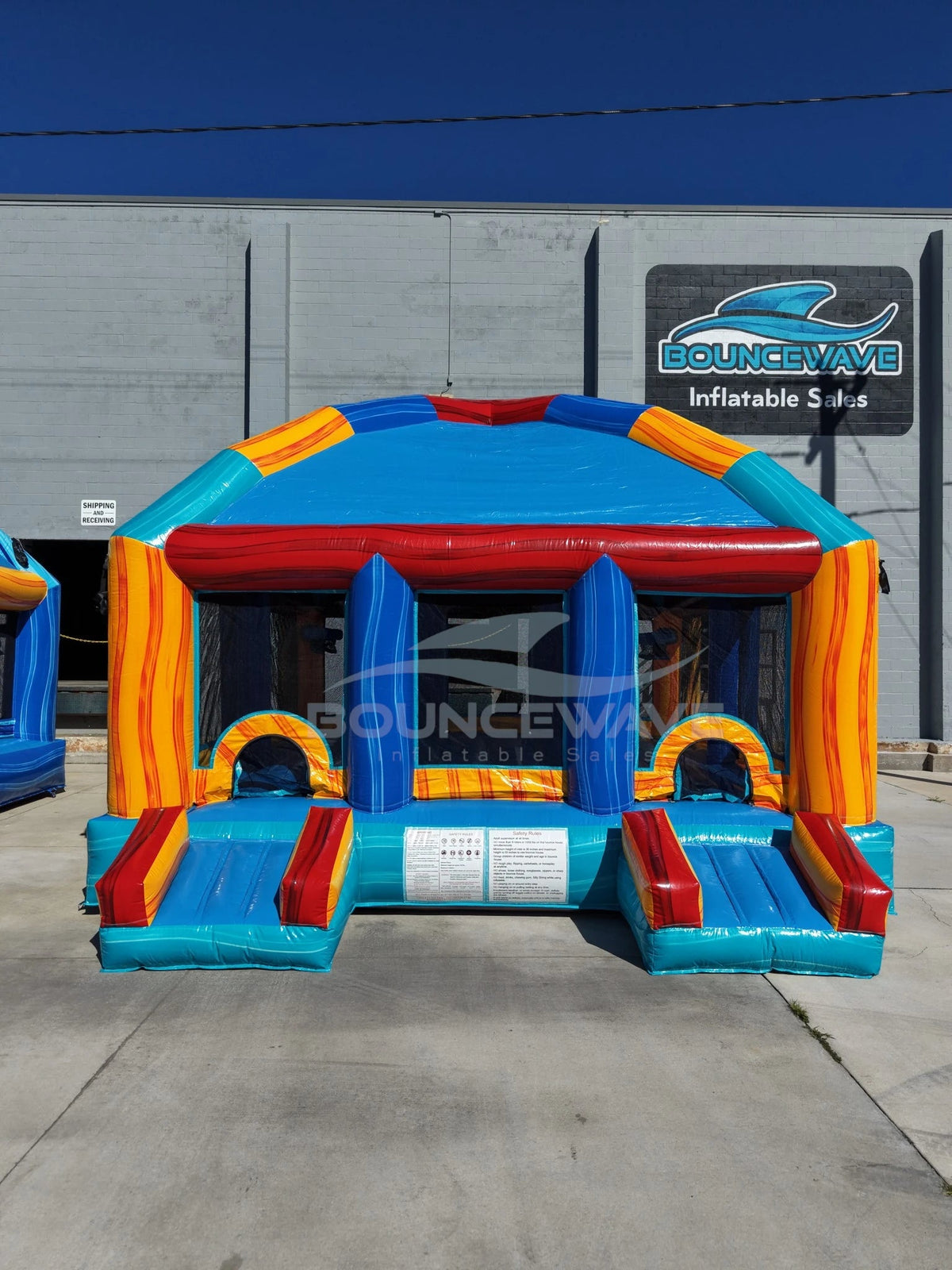 Riptide Mega Dome Bounce House - BounceWave Inflatable Sales