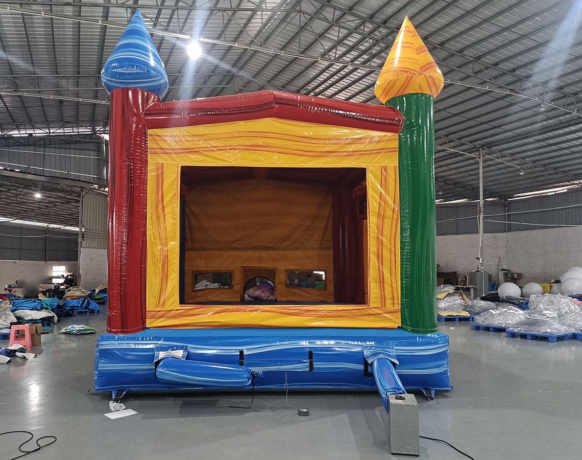 Seasonal Sampler Panel Bounce House – Commercial Holiday & Event Inflatable | IAAPA 2025 Special - BounceWave Inflatable Sales