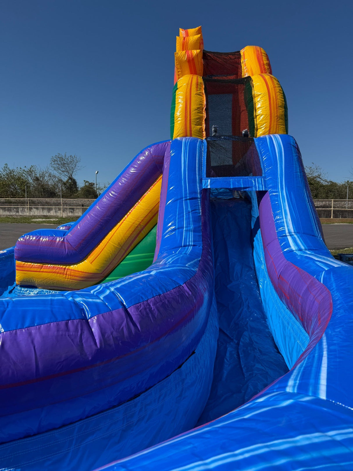 Sun Splash Toddler Splash Park & Water Slide - BounceWave Inflatable Sales
