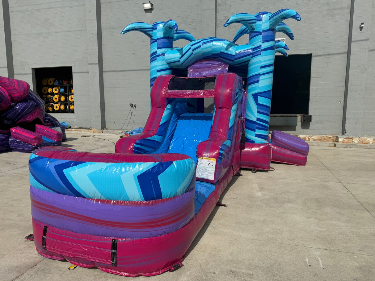 Supernova Splash Commercial Econo Inflatable Combo (Wet/Dry) - BounceWave Inflatable Sales