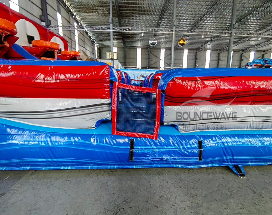 Triple Lane Bungee Run Commercial Interactive Inflatable Game - BounceWave Inflatable Sales