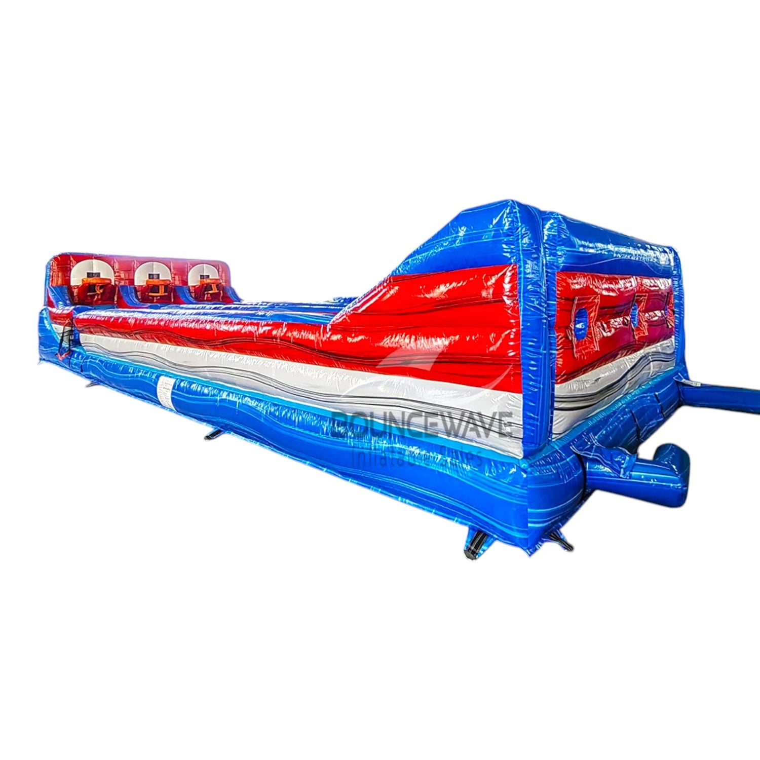 Triple Lane Bungee Run Commercial Interactive Inflatable Game - BounceWave Inflatable Sales