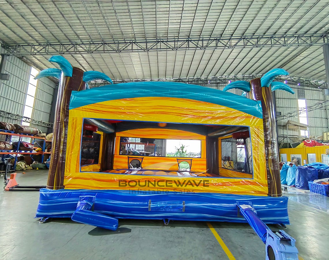 Tropic Shock XL Bounce House - BounceWave Inflatable Sales